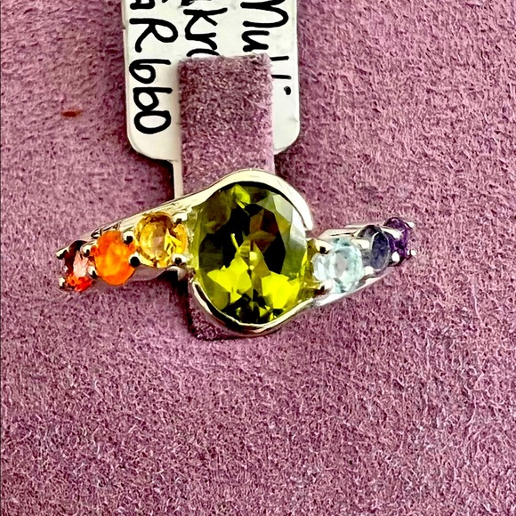 Jewelry - Sterling Silver Chakra Ring